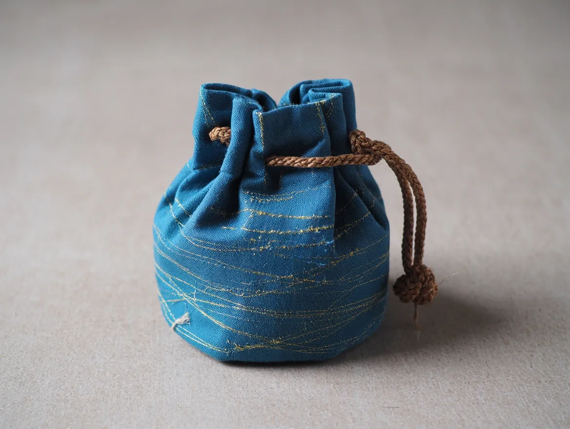 Fabric Pouch artisan crafted accessory